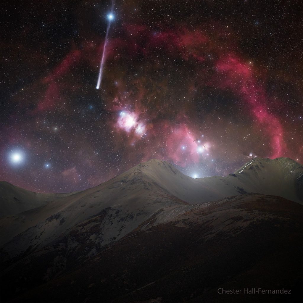 R3 PanSTARRS : une comète de la constellation d’Orion