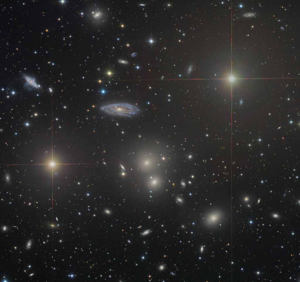 L&rsquo;amas de galaxies de l&rsquo;Hydre