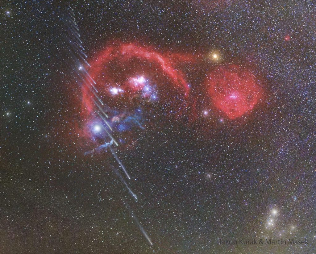 La comète R3 PanSTARRS au fil du temps