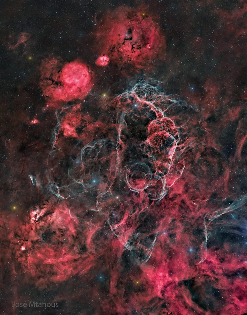 Le vestige de supernova de Vela
