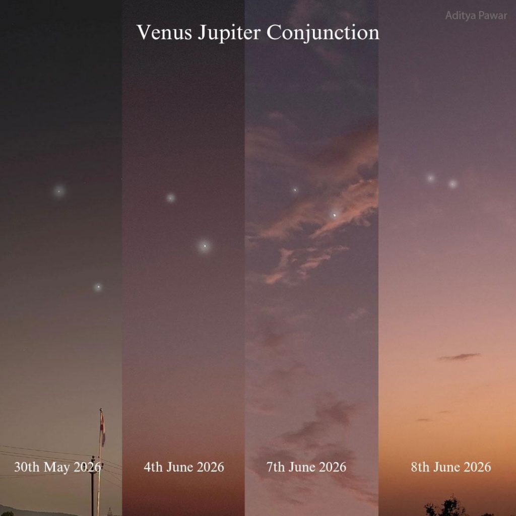 10 jours de V&eacute;nus et Jupiter