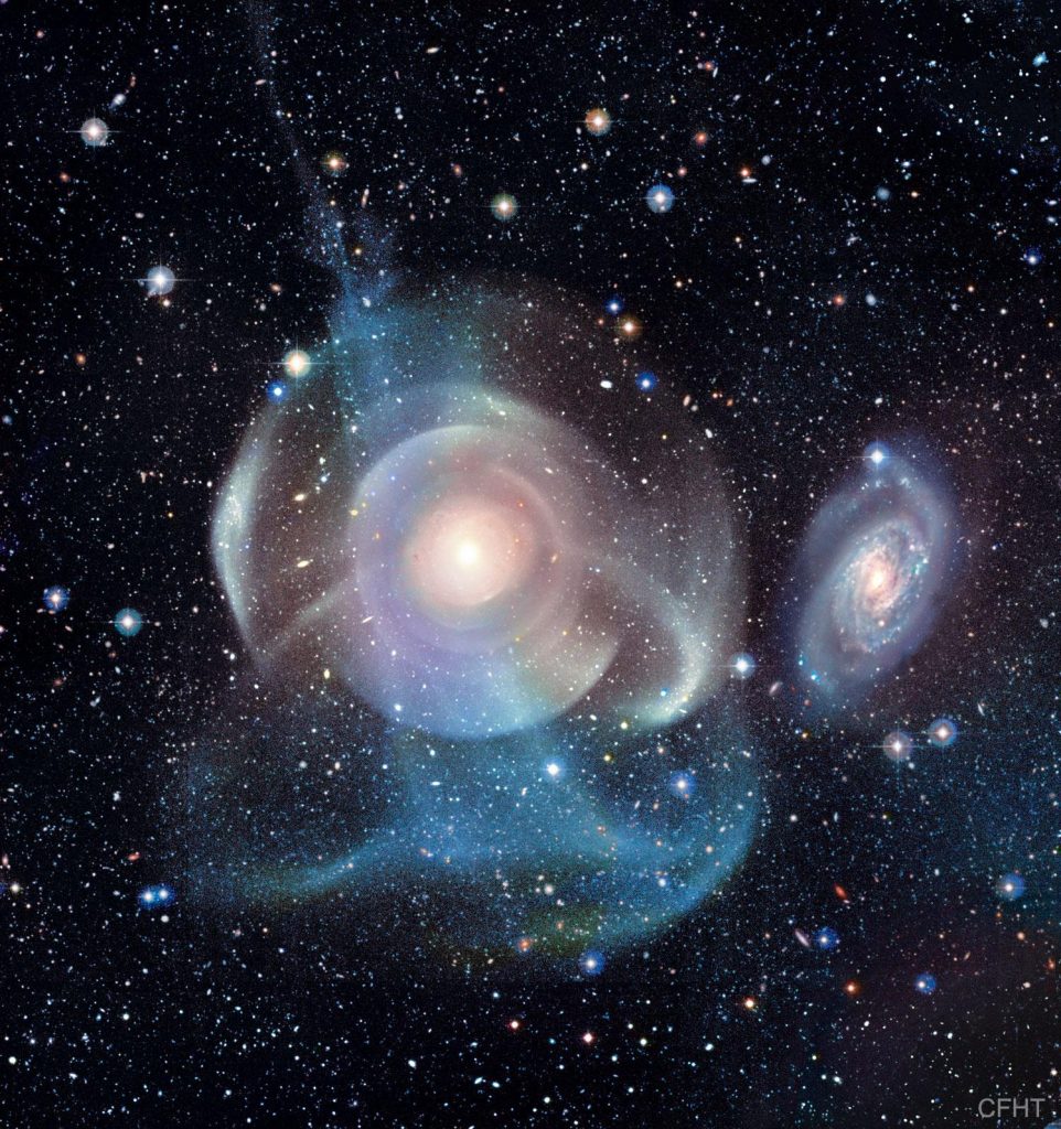 Galaxie NGC 474 : coques et courants d&rsquo;&eacute;toiles