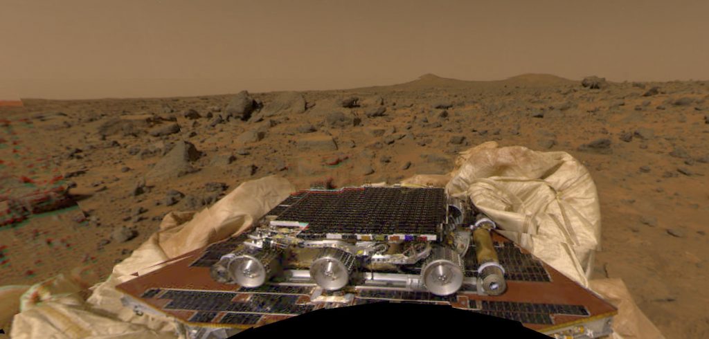 Pathfinder sur Mars