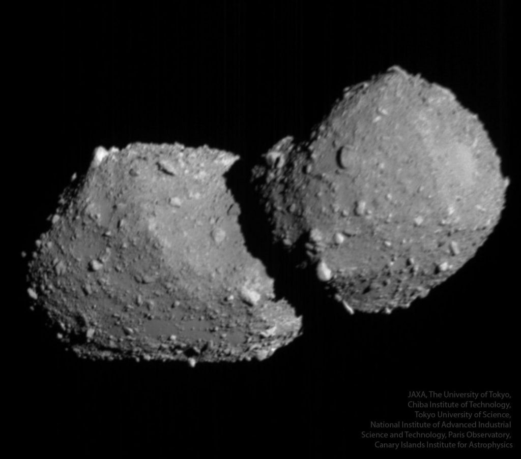 L&rsquo;ast&eacute;ro&iuml;de &agrave; deux lobes Torifune