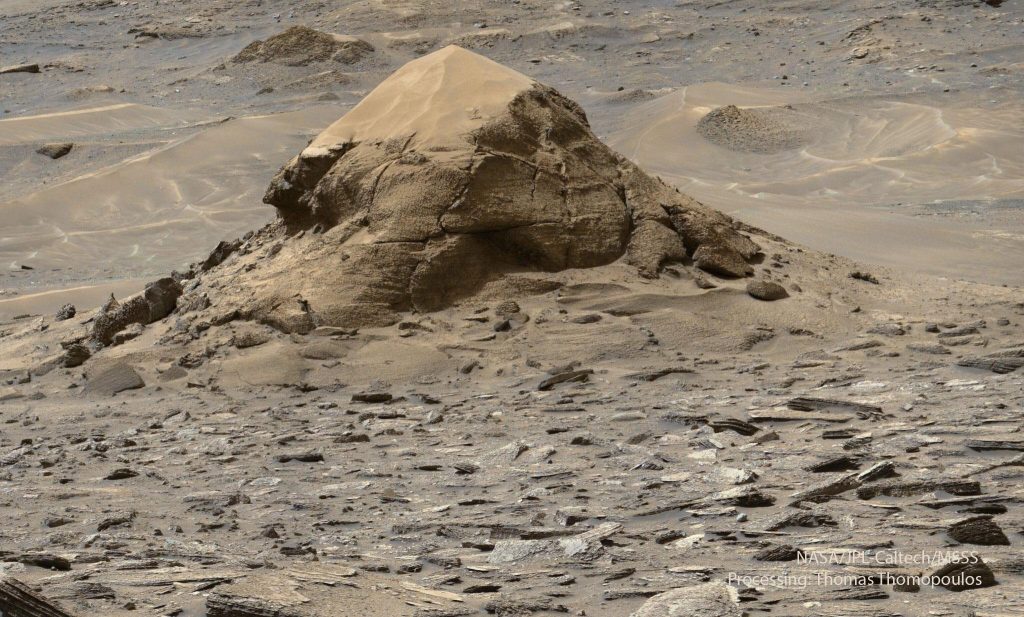 Turtle Rock sur Mars