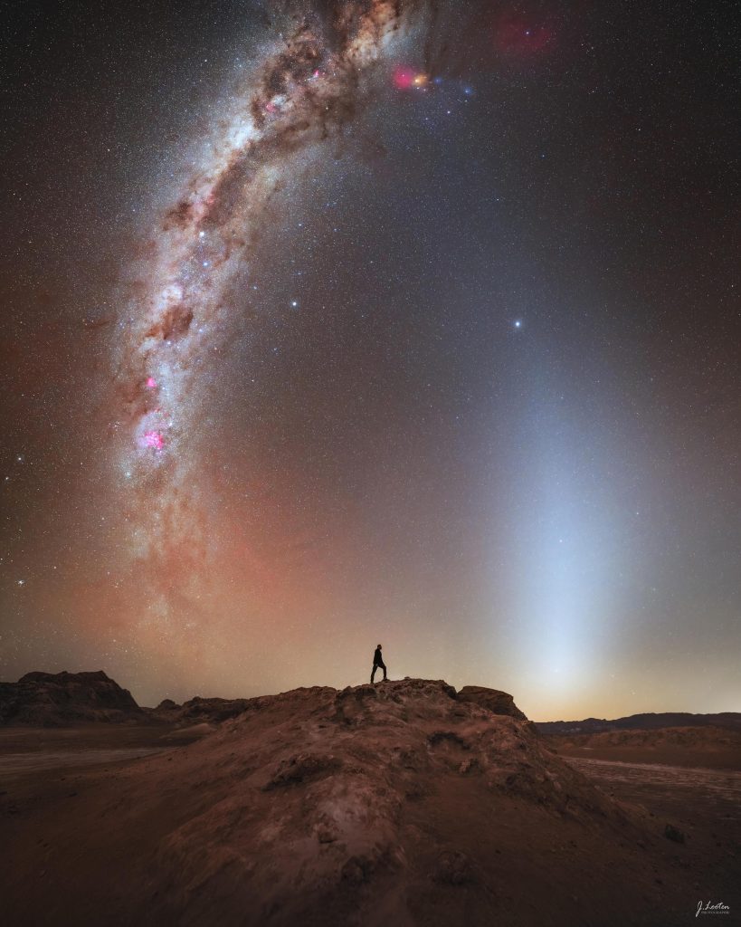 Duel entre groupes de musique au-dessus du d&eacute;sert d&rsquo;Atacama