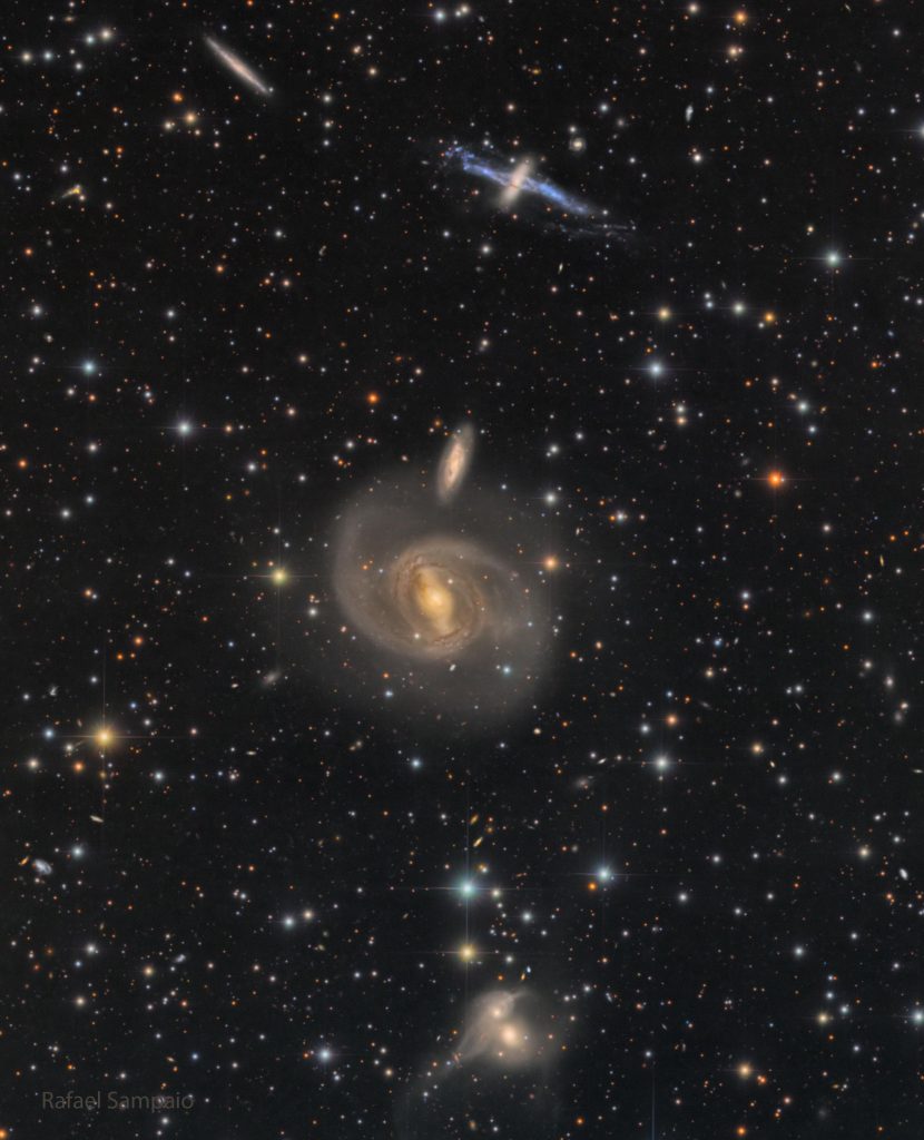 Trois paires de galaxies