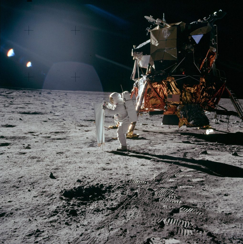Apollo 11 : Profiter du soleil