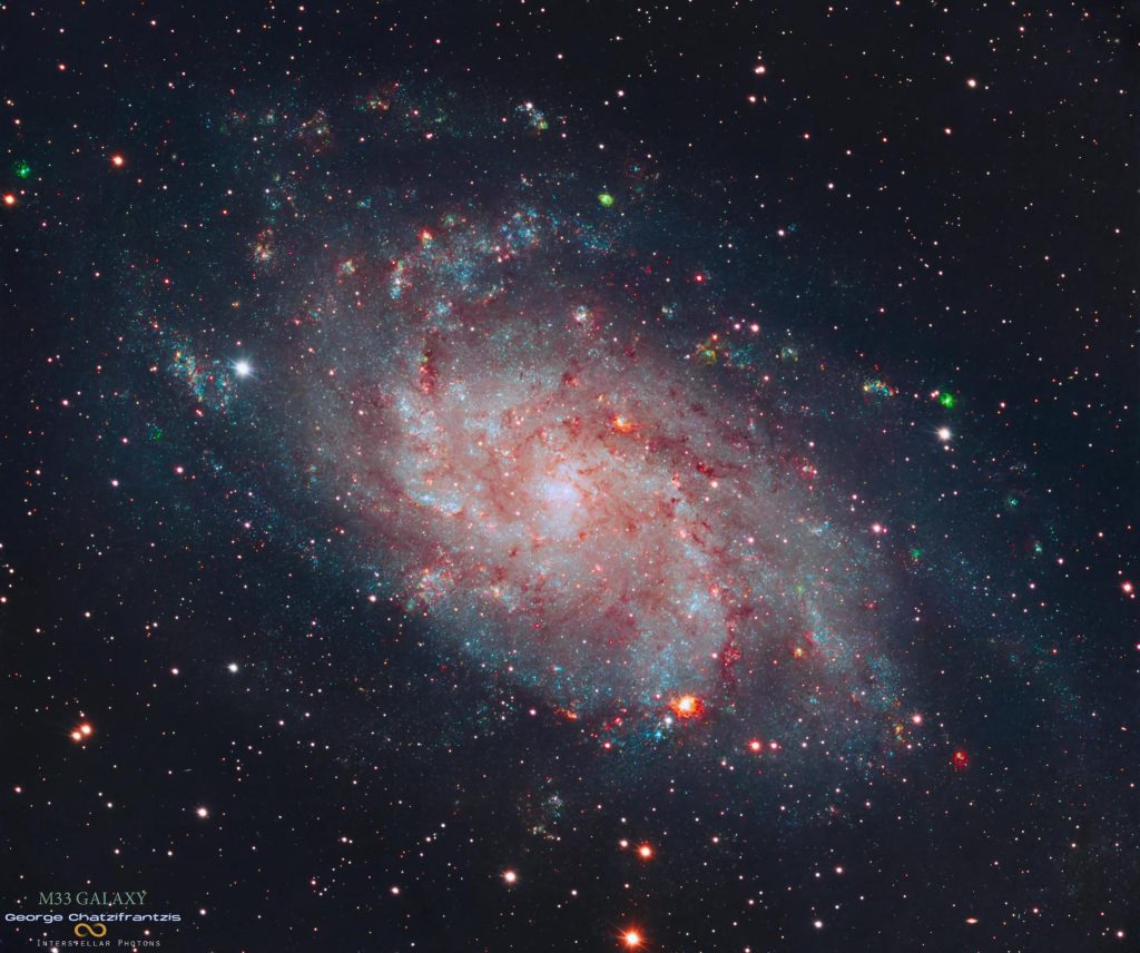 Messier 33 : la Galaxie du Triangle